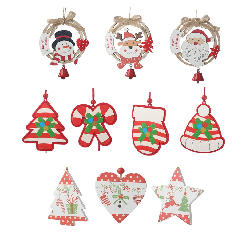 Multi Lovely DIY Christmas Wooden Pendant Ornaments Wood Craft For Xmas Tree Ornament Christmas Party Decorations Kids Gift
Multi Lovely DIY Christmas Wooden Pendant Ornaments Wood Craft For Xmas Tree Ornament Christmas Party Decorations Kids Gift