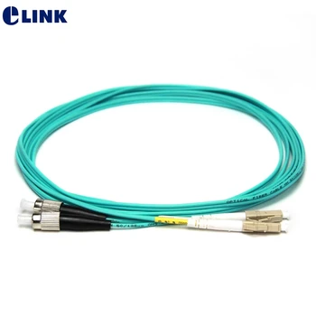 

10pcs fiber optic LC-FC patch cord 1M 2M 3M 5M 7M 10M Duplex OM3 cable FC-LC UPC optical fibre jumper MM DX free shipping