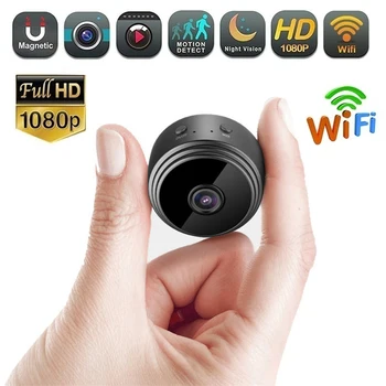 Mini IP Camera Recorders Wireless WiFi HD 1080P Network Monitor Security Home Camer micro Video A9 Mini Camera
Mini IP Camera Recorders Wireless WiFi HD 1080P Network Monitor Security Home Camer micro Video A9 Mini Camera