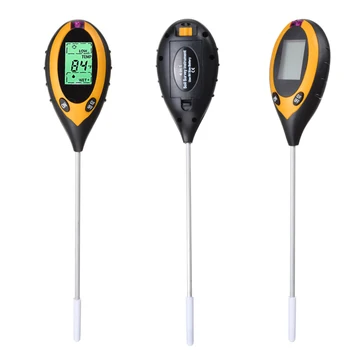 1pc New 4-in-1 Soil Meter PH Value Temperature Humidity Light Durable Soil Tester Meter for Pot Garden Plants Flowers
1pc New 4-in-1 Soil Meter PH Value Temperature Humidity Light Durable Soil Tester Meter for Pot Garden Plants Flowers