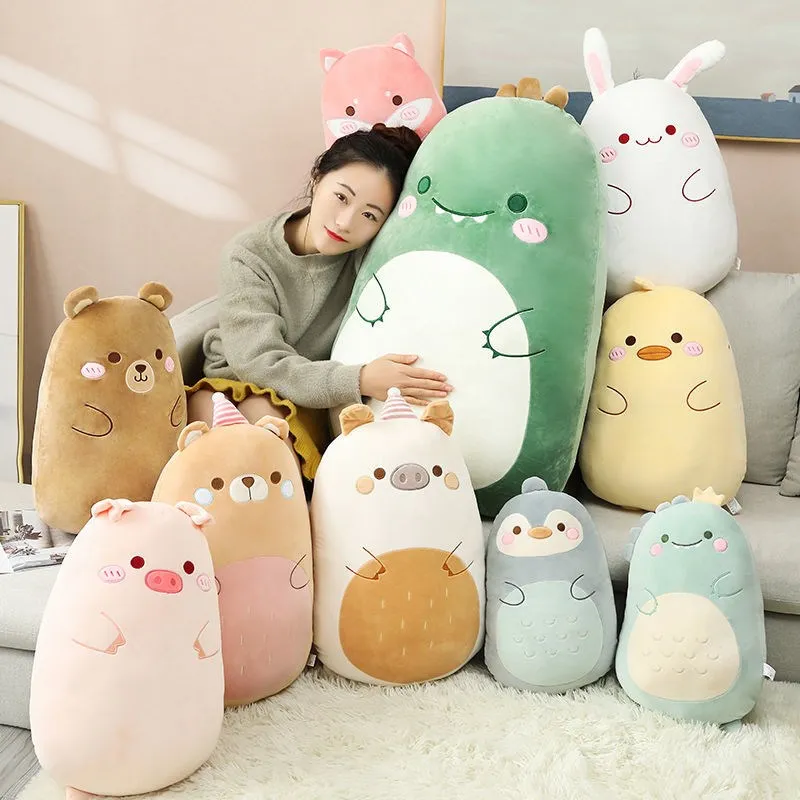2021 New Stuffed Cartoon Standing Animal Doll Hug Gable Dino Bunny Unicorn Soft Plush Toy With Zipper Lovely Buddy Xmas Gift
2021 New Stuffed Cartoon Standing Animal Doll Hug Gable Dino Bunny Unicorn Soft Plush Toy With Zipper Lovely Buddy Xmas Gift