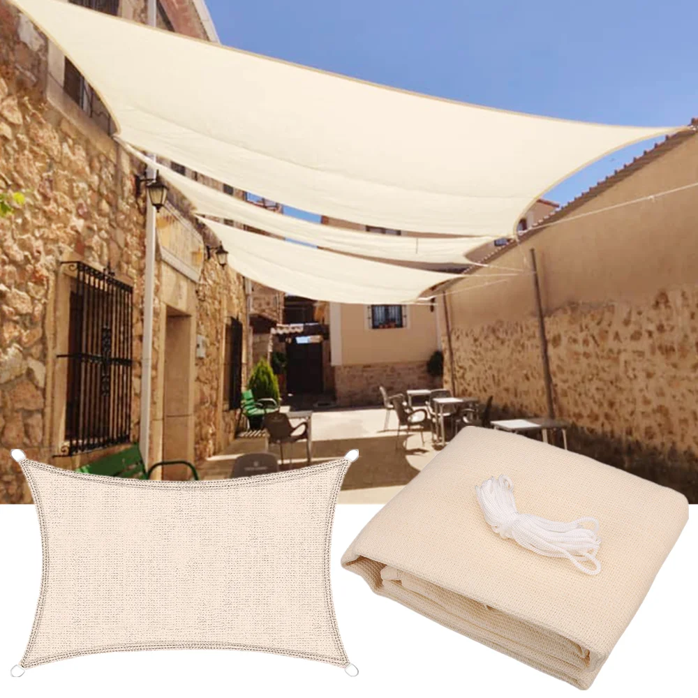 HDPE Awnings Sunshade Nets Home Garden Outdoor Protection Covers Patio Glass House 4x3/3x2M Sun Shelter Canopy Shade Sail Tents
HDPE Awnings Sunshade Nets Home Garden Outdoor Protection Covers Patio Glass House 4x3/3x2M Sun Shelter Canopy Shade Sail Tents