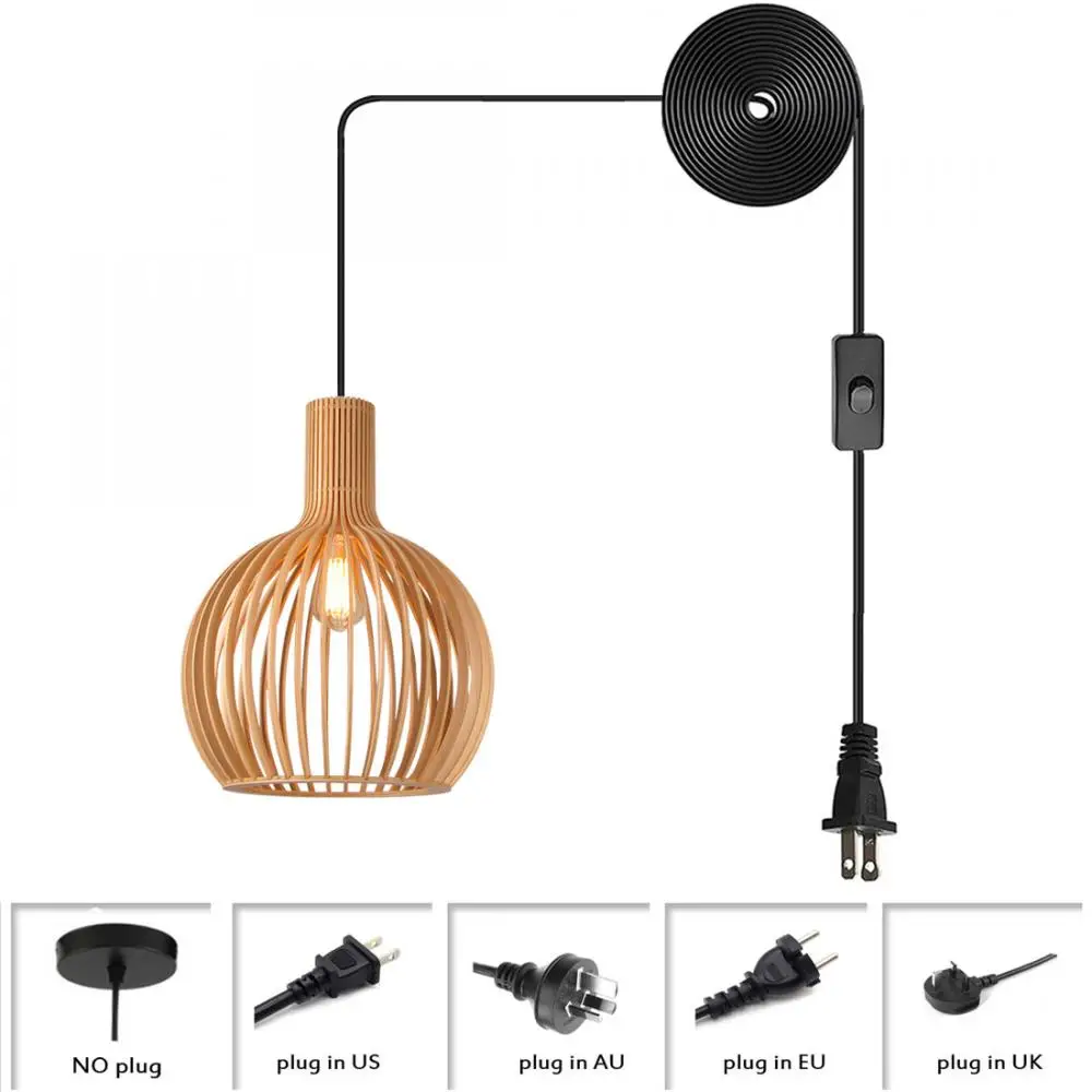 Деревянная Подвесная лампа ручной работы шнур для бара ресторана материал искусство чердак Одна Головка деревянный подвесной светильник крепление деревенская люстра
Деревянная Подвесная лампа ручной работы шнур для бара ресторана материал искусство чердак Одна Головка деревянный подвесной светильник крепление деревенская люстра