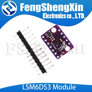 LSM6DS3 accelerometer Tilt Angle gyroscope sensor module IIC/SPI
LSM6DS3 accelerometer Tilt Angle gyroscope sensor module IIC/SPI