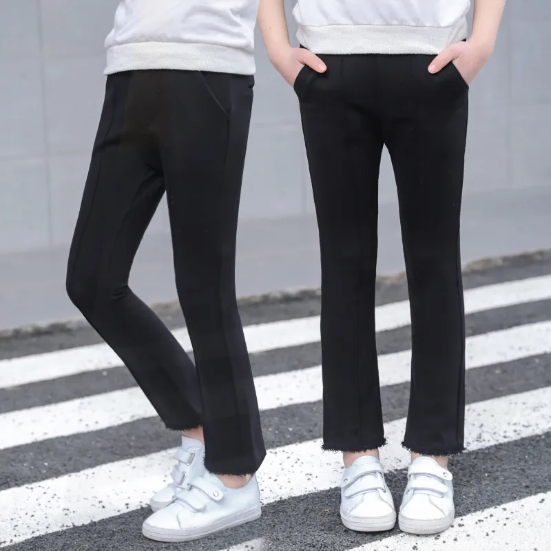 Girls Trumpet Trousers Cotton Elastic Korean-style Slim Fit Big Boy Children mao bian ku Spring And Autumn New Style Childrenswe
Girls Trumpet Trousers Cotton Elastic Korean-style Slim Fit Big Boy Children mao bian ku Spring And Autumn New Style Childrenswe