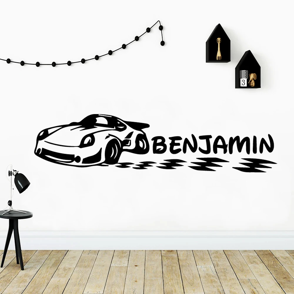 Hot Sale Sport Car Custom name vinyl Wall Sticker For Boy Kids Room Wall Decal Stickers Bedroom Vinyl Mural muursticker
Hot Sale Sport Car Custom name vinyl Wall Sticker For Boy Kids Room Wall Decal Stickers Bedroom Vinyl Mural muursticker