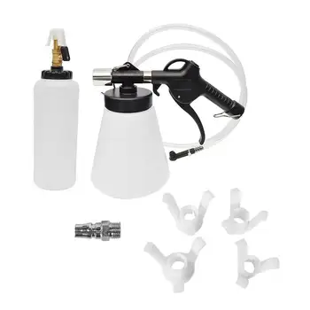 Pneumatic Air Brake Bleeder Kit Plastic Clutch Vacuum Bleeding Extractor Fluid Fill Change Machine Double Pot 10 Pieces Set
Pneumatic Air Brake Bleeder Kit Plastic Clutch Vacuum Bleeding Extractor Fluid Fill Change Machine Double Pot 10 Pieces Set