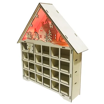 Box DIY LED Light Advent Calendar Family Gifts Desktop Decor Santa Claus Wooden Christmas Ornament Drawer Countdown Deer House
Box DIY LED Light Advent Calendar Family Gifts Desktop Decor Santa Claus Wooden Christmas Ornament Drawer Countdown Deer House