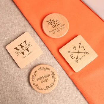 50x Custom Engraved Wedding Wooden Coasters Bomboniere Personalized Wedding Party Favor Square / Round Rustic Wood Drink Coaster
50x Custom Engraved Wedding Wooden Coasters Bomboniere Personalized Wedding Party Favor Square / Round Rustic Wood Drink Coaster