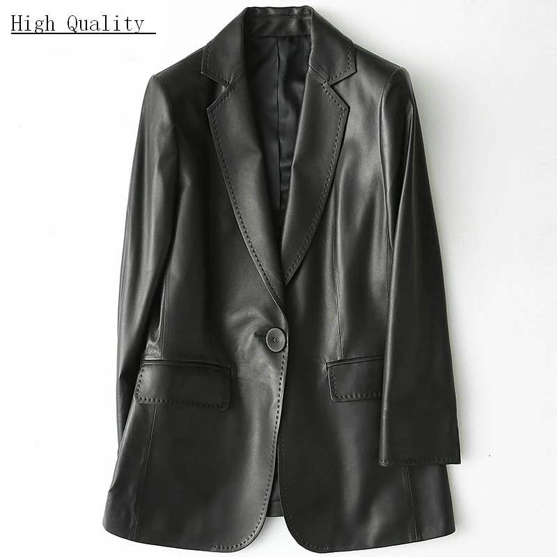 Real Leather Jackets Women Ladies Elegant Clothes Natural Sheepskin Coat Female Genuine Leather Spring Outwear LWL1430
Real Leather Jackets Women Ladies Elegant Clothes Natural Sheepskin Coat Female Genuine Leather Spring Outwear LWL1430