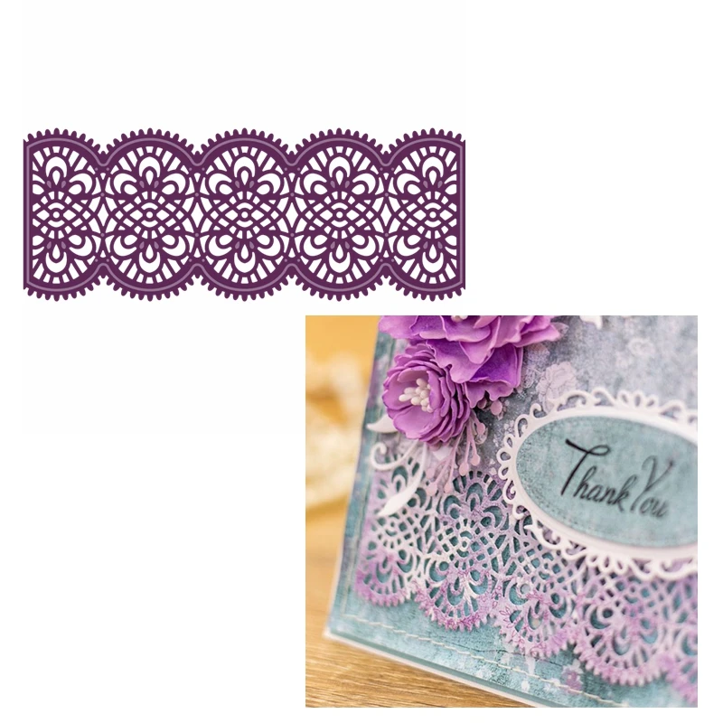 Lace Vintage Style Metal Cutting Dies Embossing Borders Dies DIY Scrapbooking Album Card Decoration Making Template 2019
Lace Vintage Style Metal Cutting Dies Embossing Borders Dies DIY Scrapbooking Album Card Decoration Making Template 2019