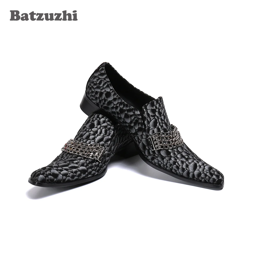 Batzuzhi Pointed Toe Leather Dress Shoes Men Luxury Handmade Men's Shoes zapatos de hombre Formal Business, Party Shoes for Men
Batzuzhi Pointed Toe Leather Dress Shoes Men Luxury Handmade Men's Shoes zapatos de hombre Formal Business, Party Shoes for Men