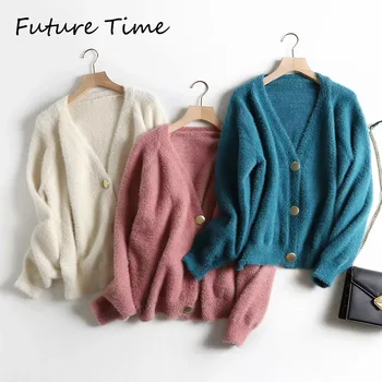 Future Time Autumn Winter New Thick Knitted Cardigan Loose Long Sleeve Single-Breasted Solid Sweatershirt Casual I-MC Cardigan
Future Time Autumn Winter New Thick Knitted Cardigan Loose Long Sleeve Single-Breasted Solid Sweatershirt Casual I-MC Cardigan