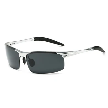 BINGKING Photochromic Men Sunglasses Aluminum Magnesium Frame Semi-Rimless Plastic Material Lenses 8177 UV400 Protection Eyewear
BINGKING Photochromic Men Sunglasses Aluminum Magnesium Frame Semi-Rimless Plastic Material Lenses 8177 UV400 Protection Eyewear