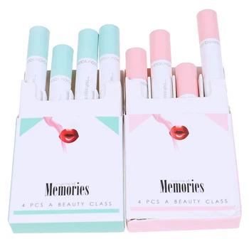Xixi Cigarette lipstick 4pcs blue pink makeup set beans red orange cherry soft cream long lasing waterproof matte lipstick AC189
Xixi Cigarette lipstick 4pcs blue pink makeup set beans red orange cherry soft cream long lasing waterproof matte lipstick AC189