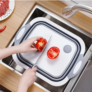 Kitchen Folding Cutting Board Household foldable Chopping Mildew Multifunctional Vegetable Fruit Washing Drain Storage Basket
Kitchen Folding Cutting Board Household foldable Chopping Mildew Multifunctional Vegetable Fruit Washing Drain Storage Basket