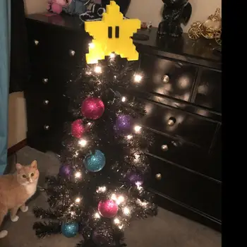 1Pc Pixel Star Christmas Tree Topper 3D Star Shape Decorative Topper Decor for Christmas Tree Christmas Party Wedding Decoration
1Pc Pixel Star Christmas Tree Topper 3D Star Shape Decorative Topper Decor for Christmas Tree Christmas Party Wedding Decoration