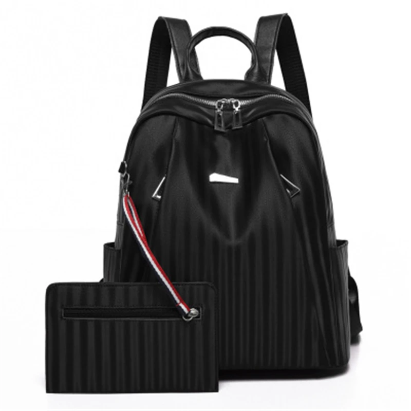 New Waterproof PU Leather Backpack Women Side Pocket Travel Backpack Rucksack Female School Bag for Teenager Girls Book Mochilas
New Waterproof PU Leather Backpack Women Side Pocket Travel Backpack Rucksack Female School Bag for Teenager Girls Book Mochilas
