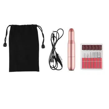 1 Set USB Nail Grinder Portable Pen Type Nail Grinding Tool Electric Nail Polisher For Nail Beautify Polishing Grinding Peeling
1 Set USB Nail Grinder Portable Pen Type Nail Grinding Tool Electric Nail Polisher For Nail Beautify Polishing Grinding Peeling