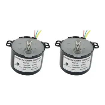 CHACNS Electric Motor 50KTYZ 110V 1-1.2RPM Geared Motor Synchronous Mini Gearbox for Fishing Rod
CHACNS Electric Motor 50KTYZ 110V 1-1.2RPM Geared Motor Synchronous Mini Gearbox for Fishing Rod