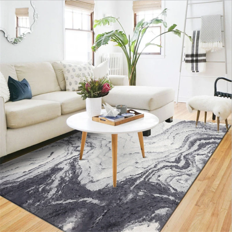 Carpets For Living Room Nordic Abstract Art New Chinese Black Pattern Carpet Rugs for Children Rooms Hand Wash 100% Polyester
Carpets For Living Room Nordic Abstract Art New Chinese Black Pattern Carpet Rugs for Children Rooms Hand Wash 100% Polyester