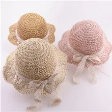 Summer Children's Straw Hats Baby Girls Breathable Lace Cap Bow Beach Sun Hat Wide Brim Kids Princess Sunshade Hat Baby Hat
Summer Children's Straw Hats Baby Girls Breathable Lace Cap Bow Beach Sun Hat Wide Brim Kids Princess Sunshade Hat Baby Hat