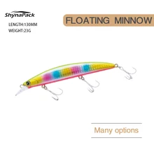 130mm 23g Minnow Fishing Hard Lures Wobblers All for fishing Sea Bass bait Swimbait Isca Artificial Bait Summer fishing lures
130mm 23g Minnow Fishing Hard Lures Wobblers All for fishing Sea Bass bait Swimbait Isca Artificial Bait Summer fishing lures
