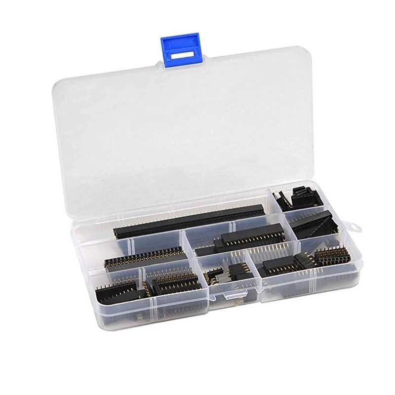 120pcs 2.54MM Single Row Straight PCB Board Pinheader Socket Connector 4/6/8/10/12/16/20/40Pin For PCB Arduino Strip Kit
120pcs 2.54MM Single Row Straight PCB Board Pinheader Socket Connector 4/6/8/10/12/16/20/40Pin For PCB Arduino Strip Kit