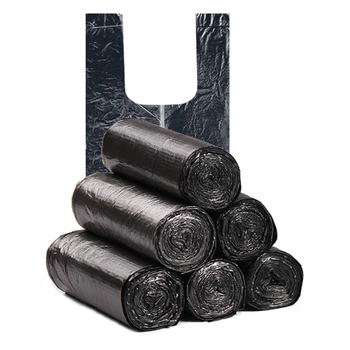 100Pcs/5 Rolls Vest Type Garbage Bag Household Cleaning Accessories Portable Point-Break Disposable Thick Garbage Bag 45x63cm
100Pcs/5 Rolls Vest Type Garbage Bag Household Cleaning Accessories Portable Point-Break Disposable Thick Garbage Bag 45x63cm