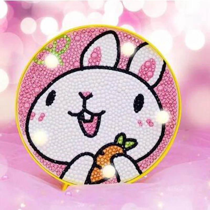 5D DIY Cute Animal Diamond Painting LED Lamp Full Drill Night Light for Kids Bedoom Decoration Embroidery Light Craft Gift
5D DIY Cute Animal Diamond Painting LED Lamp Full Drill Night Light for Kids Bedoom Decoration Embroidery Light Craft Gift