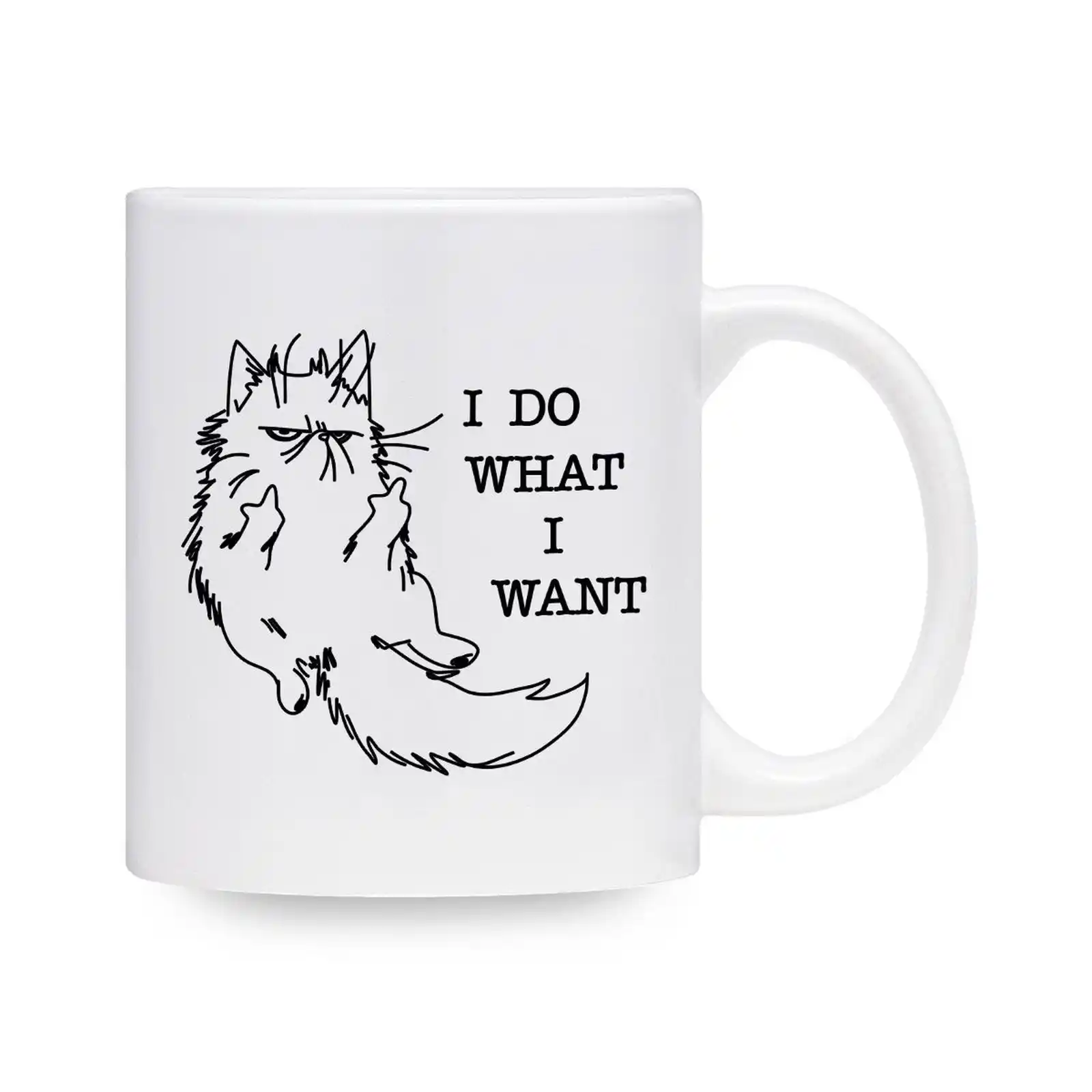 funny cat mug - 11oz coffee mug - mugs for women- perfect gift