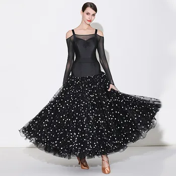 Women ballroom dance wear ball dancing dress modern skirt girl waltz tango galop dress fairy uniforms full-skirted dress S7030
Women ballroom dance wear ball dancing dress modern skirt girl waltz tango galop dress fairy uniforms full-skirted dress S7030