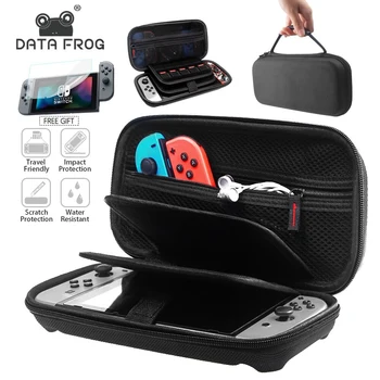 DATA FROG Portable Carrying Bag For Nintendo Switch Protective Storage Case With Tempered Glass Screen Protector For NS Console
DATA FROG Portable Carrying Bag For Nintendo Switch Protective Storage Case With Tempered Glass Screen Protector For NS Console