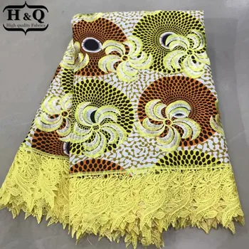 H&Q popular ankara fabric african real wax print 100% cotton batik lace 6 yards/piece high quality nigerian guipure lace fabrics
H&Q popular ankara fabric african real wax print 100% cotton batik lace 6 yards/piece high quality nigerian guipure lace fabrics