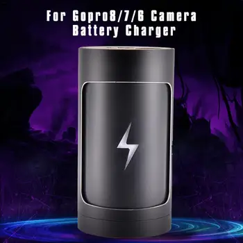 For Gopro8/7/6 Camera Battery Charger Battery Storage Box Wireless Charging Storage Card Reading with USB Port
For Gopro8/7/6 Camera Battery Charger Battery Storage Box Wireless Charging Storage Card Reading with USB Port