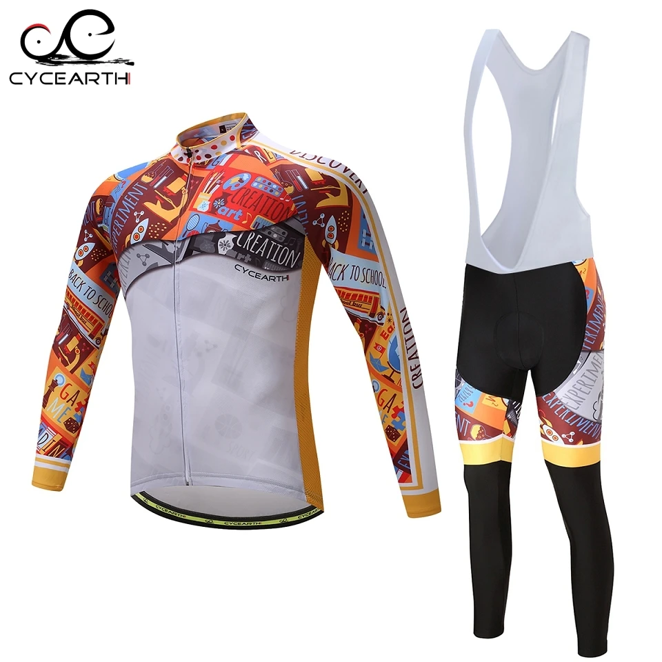CYCEARTH-Cycling Jersey, Long Bicycle Cycling Clothing, Bike MTB Shirt, Maillot, Ciclismo, Bib Pants, Riding, CEL005, 2017
CYCEARTH-Cycling Jersey, Long Bicycle Cycling Clothing, Bike MTB Shirt, Maillot, Ciclismo, Bib Pants, Riding, CEL005, 2017