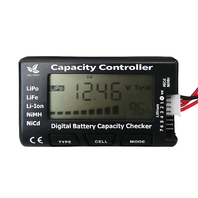Cellmeter7 Digital Battery Capacity Checker Power Display HM Lithium Battery Voltage Tester Aircraft Model Lithium Battery Teste
Cellmeter7 Digital Battery Capacity Checker Power Display HM Lithium Battery Voltage Tester Aircraft Model Lithium Battery Teste