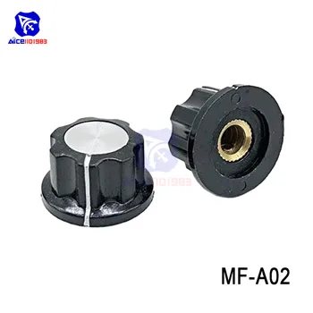 diymore 5PCS/Lot MF-A02 Black Metal 6mm Knurled Shaft Insert Dia. Potentiometer Control Knobs Switch Cap 23mm Dia. x 13mm Height 
diymore 5PCS/Lot MF-A02 Black Metal 6mm Knurled Shaft Insert Dia. Potentiometer Control Knobs Switch Cap 23mm Dia. x 13mm Height