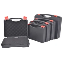 Portable Plastic Tool Case Safety Protection Suitcase Equipment Instrument Case Outdoor Box with Pre-Cut foam Portable Plastic Tool Case Safety Protection Suitcase Equipment Instrument Case Outdoor Box with Pre-Cut foam