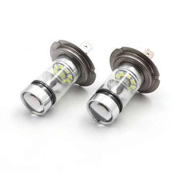 Niscarda 2pcs 100W H7 Car LED Fog Tail Driving Light Headlight Bulb High Brightness 6000K White Lamp Car Styling
Niscarda 2pcs 100W H7 Car LED Fog Tail Driving Light Headlight Bulb High Brightness 6000K White Lamp Car Styling