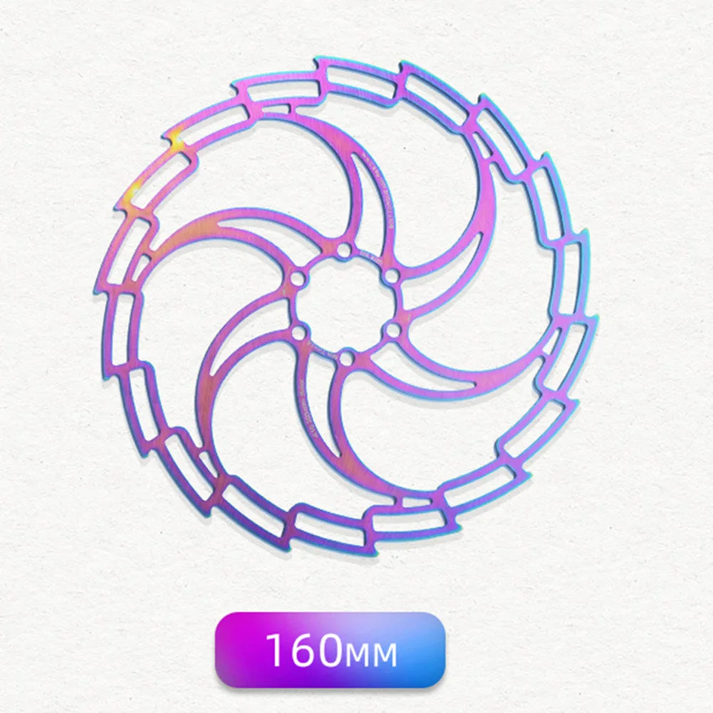 Stainless Steel Oil Slick MTB Bike Bicycle Colorful Brake Rotor Brake Disc Standard 6 Hole Installation Bicycle Parts Accessorie
Stainless Steel Oil Slick MTB Bike Bicycle Colorful Brake Rotor Brake Disc Standard 6 Hole Installation Bicycle Parts Accessorie
