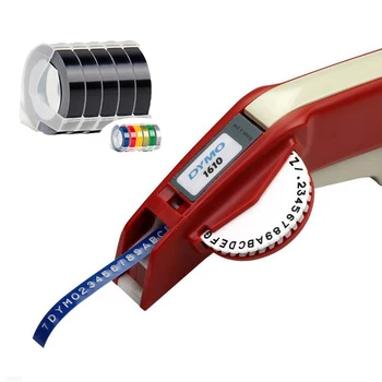 Dymo Label maker machine Dymo 1610 3D Embossing Manual typeprinter Dymo Manual Label Printer Manual Labeller suitfor 6/9mm
Dymo Label maker machine Dymo 1610 3D Embossing Manual typeprinter Dymo Manual Label Printer Manual Labeller suitfor 6/9mm