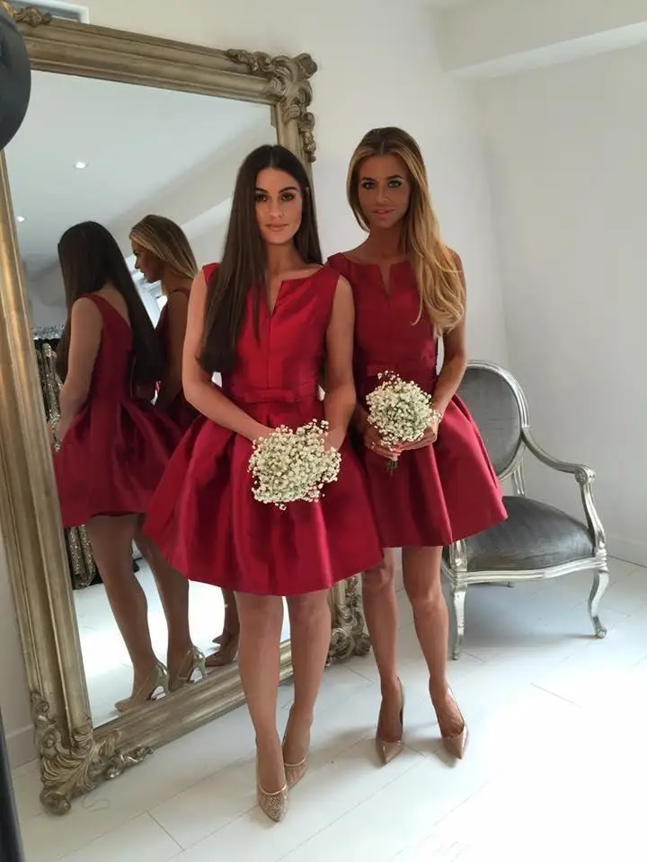 Cheap Satin A Line Cocktail Dresses Scoop Neck Above Knee Length Simple Graduation Party Gowns Short Prom Dress Formal Dress
Cheap Satin A Line Cocktail Dresses Scoop Neck Above Knee Length Simple Graduation Party Gowns Short Prom Dress Formal Dress