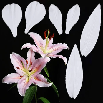 Lily Flower & Leaf Petals Mould Silicone Mold Fondant Cake Decorating Tool Gumpaste Sugarcraft Chocolate Forms Bakeware Tools
Lily Flower & Leaf Petals Mould Silicone Mold Fondant Cake Decorating Tool Gumpaste Sugarcraft Chocolate Forms Bakeware Tools