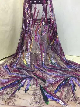 Wedding /Eevening dress fabric, African sequin lace 2020 French mesh Beautiful Sequins Nigerian lace fabric DIY Dress fabric 5ys
Wedding /Eevening dress fabric, African sequin lace 2020 French mesh Beautiful Sequins Nigerian lace fabric DIY Dress fabric 5ys