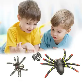 10pcs/lot Novelty Children Simulation Spiders Model Fake Insect Toy Plastic Trick Halloween Party Spiders Decorative Scary H1I8
10pcs/lot Novelty Children Simulation Spiders Model Fake Insect Toy Plastic Trick Halloween Party Spiders Decorative Scary H1I8