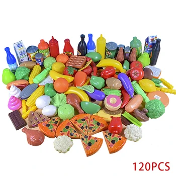 120 pcs Kitchen Toy Set Kids Pretend Play Plastic Food Toy Fruit Vegetable Food Pretend Educational Classic Toys For Children
120 pcs Kitchen Toy Set Kids Pretend Play Plastic Food Toy Fruit Vegetable Food Pretend Educational Classic Toys For Children