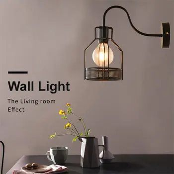 E27 110-240V Modern Wall Light Retro Industrial Kitchen Bar Sconce Wall Lamp Fixture Home Bedroom Decoration Indoor Lighting
E27 110-240V Modern Wall Light Retro Industrial Kitchen Bar Sconce Wall Lamp Fixture Home Bedroom Decoration Indoor Lighting