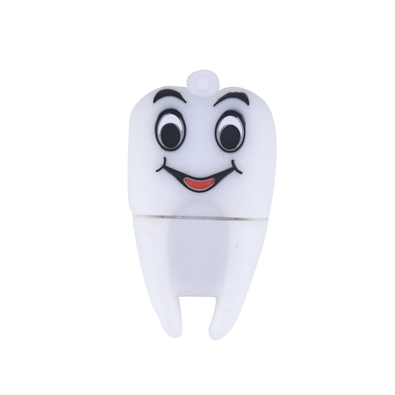 

smile tooth pen drive usb flash drive white teeth memory stick 4GB 8GB 16GB 32GB 64GB 128GB 256GB cartoon pendrive u stick gift