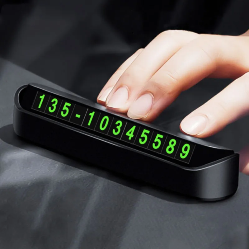 Car Temporary Parking Card Phone Number Card Plate Telephone Number Car Park Stop Automobile Accessories Car-styling
Car Temporary Parking Card Phone Number Card Plate Telephone Number Car Park Stop Automobile Accessories Car-styling